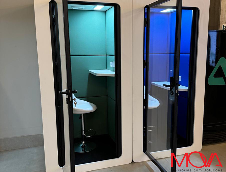 Phone Booth em Espaços Corporativos